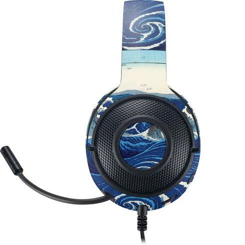 View of the Naruto whirlpools at Awa by Hiroshige Razer Kraken X Skin